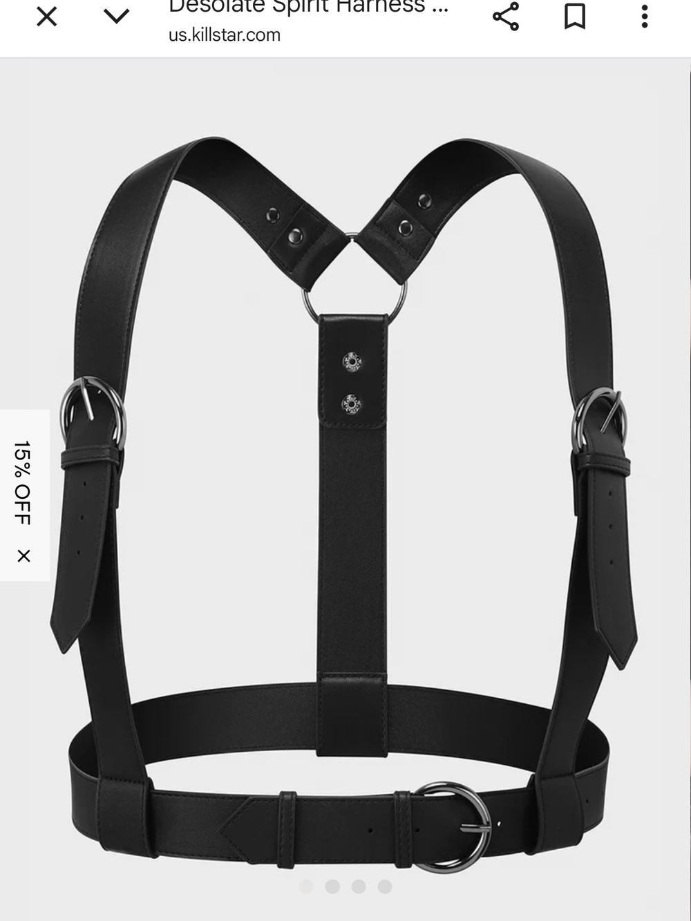 Killstar Harness Belt